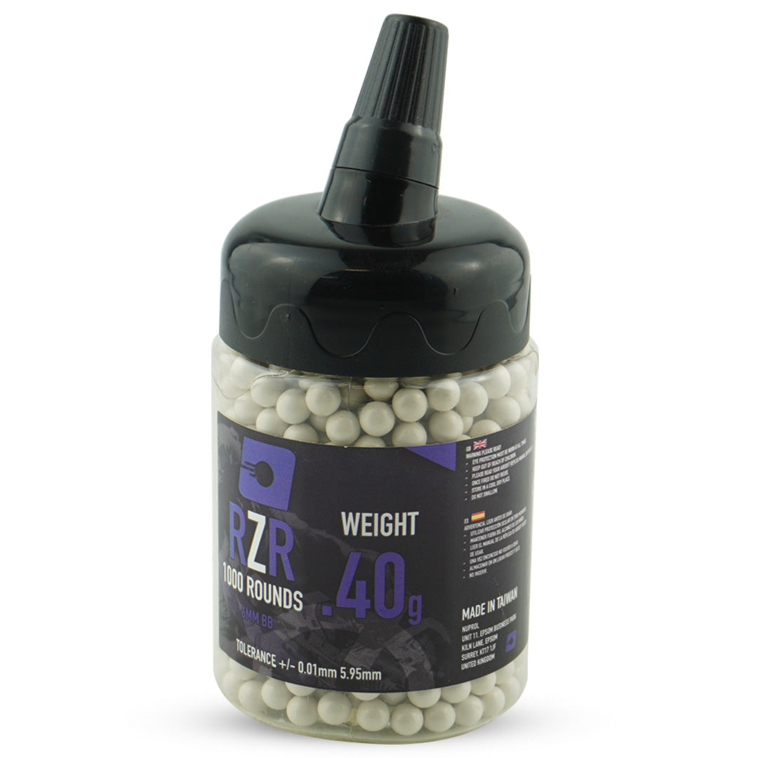 rzr 1000 round 6mm bbs 0.40g bottle